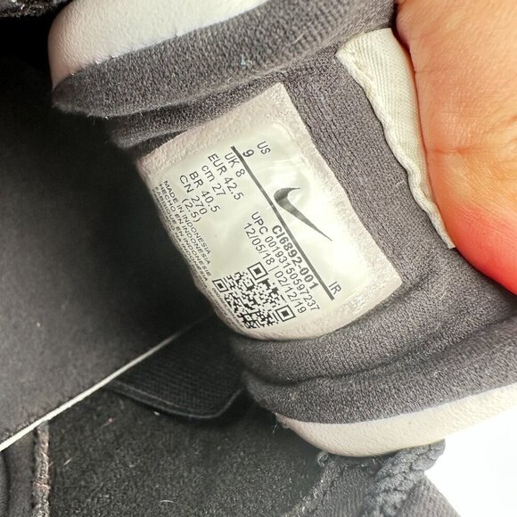 Nike Polar Skate Co x Air Trainer 1 Men Size 9 CI6892 001 Black Royal Blue Shoes - Picture 10 of 11